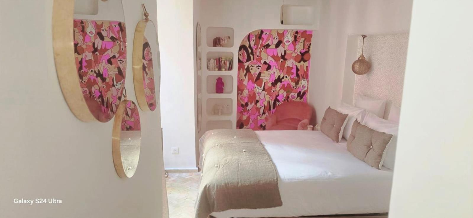 Le Singe Rose Bed & Breakfast Marrakesh Exterior photo