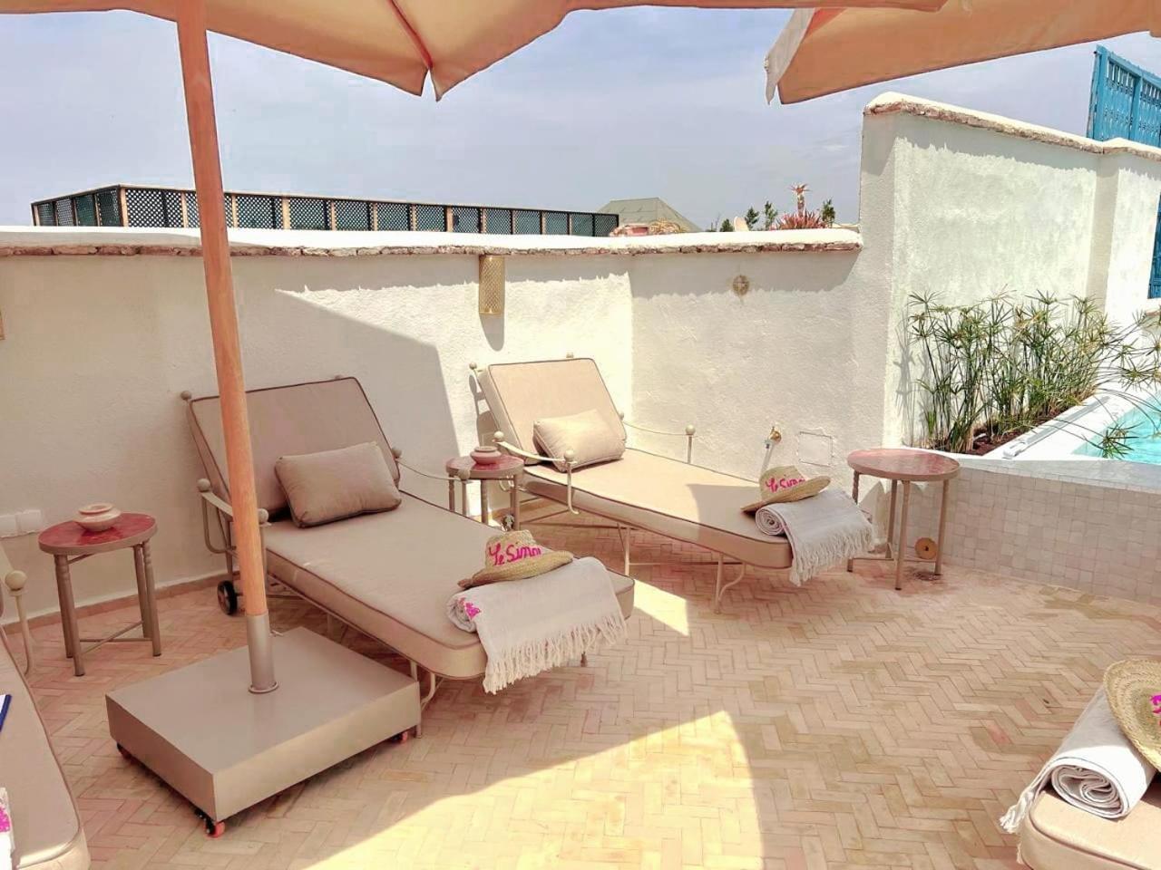Le Singe Rose Bed & Breakfast Marrakesh Exterior photo