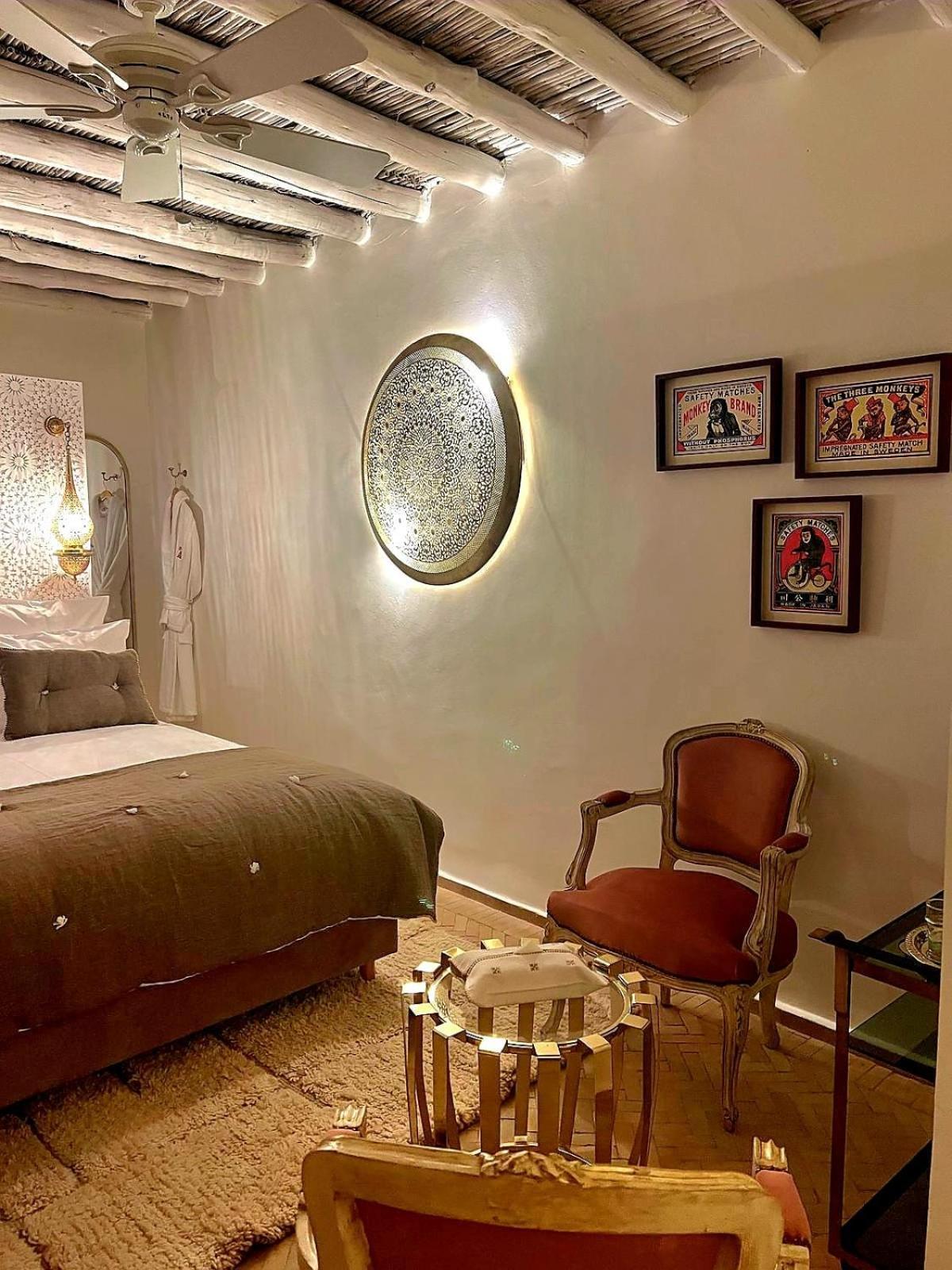 Le Singe Rose Bed & Breakfast Marrakesh Exterior photo